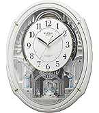 Amazon.co.jp: リズム(RHYTHM) 掛け時計 電波時計 アナログ 30曲